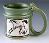 Link to ceramic horse mug by bonnie belt